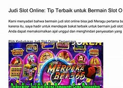 Makalah Tentang Judi Slot Online